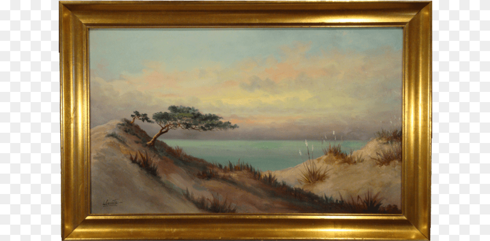 North Carolina Coastal Scene, Art, Painting Png Image