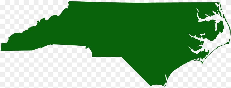 North Carolina Map Silhouette, Land, Nature, Outdoors, Green Png Image