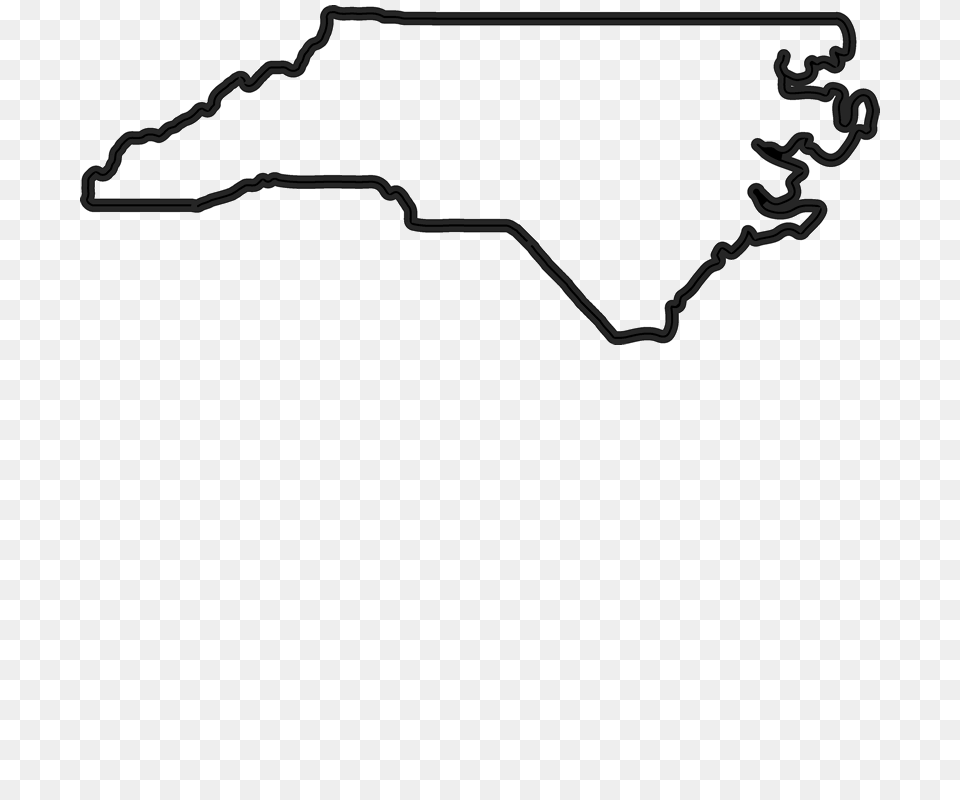 North Carolina Outline Rubber Stamp State Rubber Stamps Stamptopia, Firearm, Weapon, Gun, Rifle Png