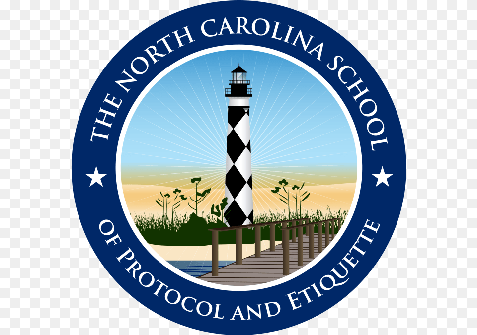 North Carolina School Of Protocol Amp Etiquette Logo Guest Speakers, Architecture, Beacon, Building, Lighthouse Free Transparent Png