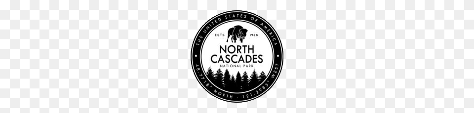 North Cascades National Park Sticker, Symbol, Logo, Emblem, Lager Free Png Download
