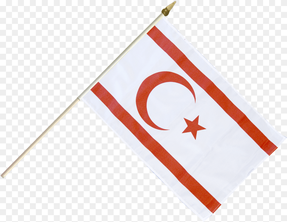 North Cyprus Hand Waving Flag Drapeau Chypre Nord Free Png Download