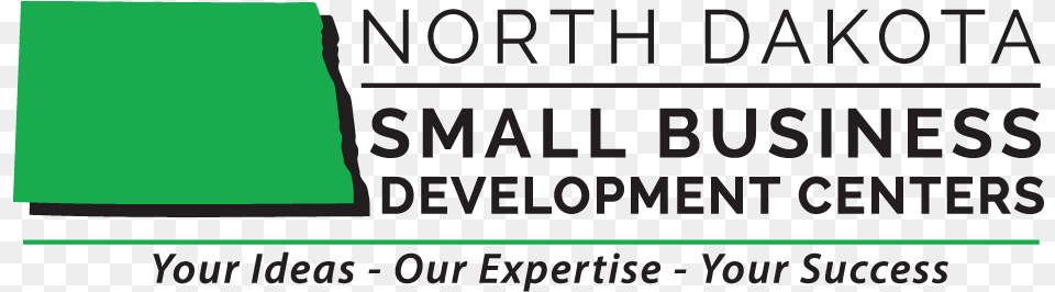 North Dakota Small Business Development Centers Logo, Scoreboard, Text, Green, Accessories Free Png