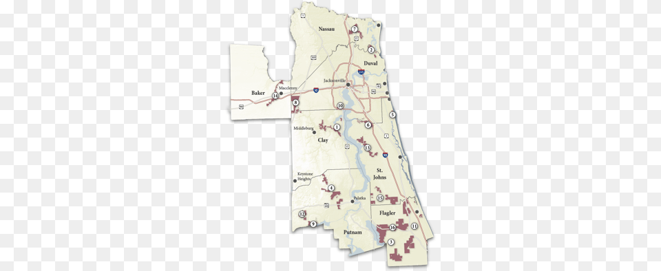 North Florida Land Trust Atlas, Chart, Diagram, Map, Plot Png