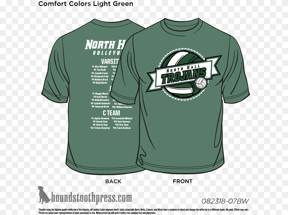 North Hall Volleyball Logo Shirt 2018 Arkansas Phi Gamma Delta, Clothing, T-shirt Free Transparent Png