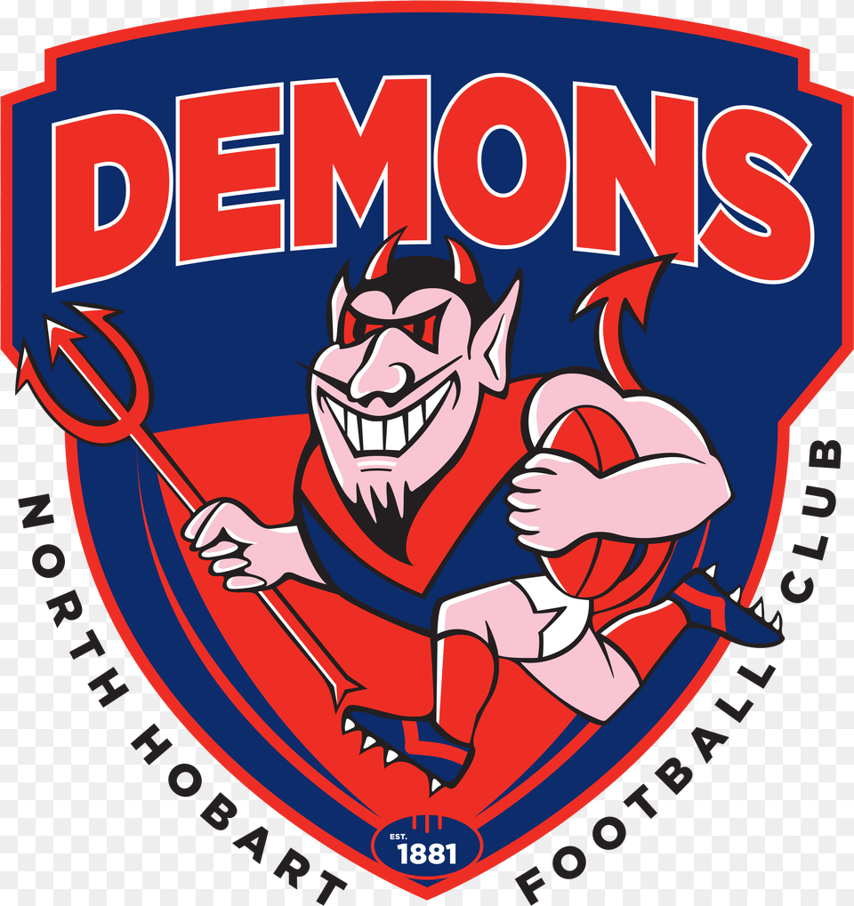 North Hobart Football Club U2013 Demons 89 Puntos La Cav, Logo, Dynamite, Weapon, Baby Png Image