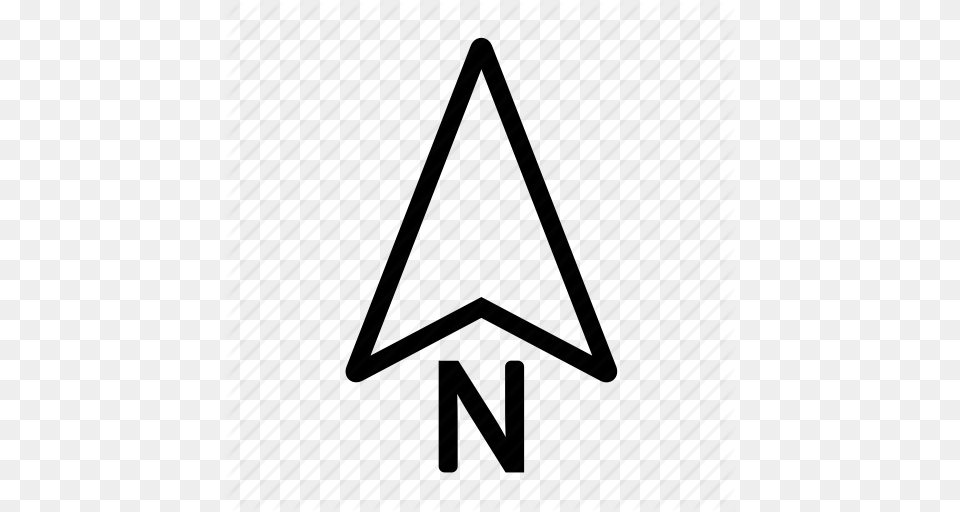 North Icon Triangle, Symbol Png Image