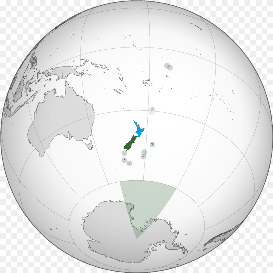 North Island On The Globe Associated States Of New Zealand, Astronomy, Outer Space, Planet, Sphere Free Transparent Png