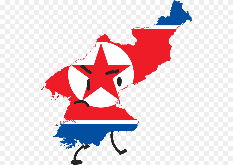 North Korea 0 North Korea Picture Country, Symbol, Star Symbol, Person Png Image