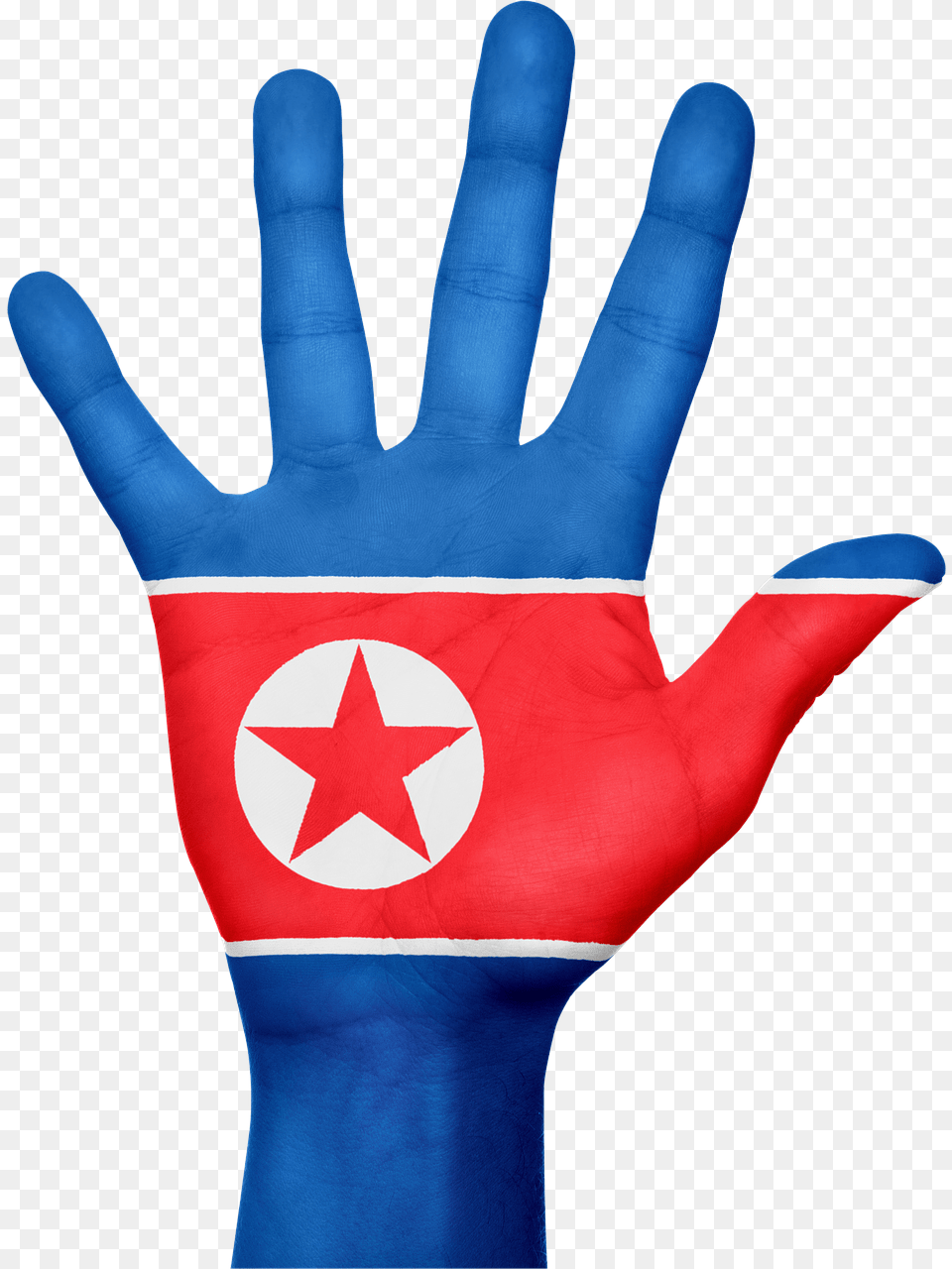 North Korea Flag, Clothing, Glove Png