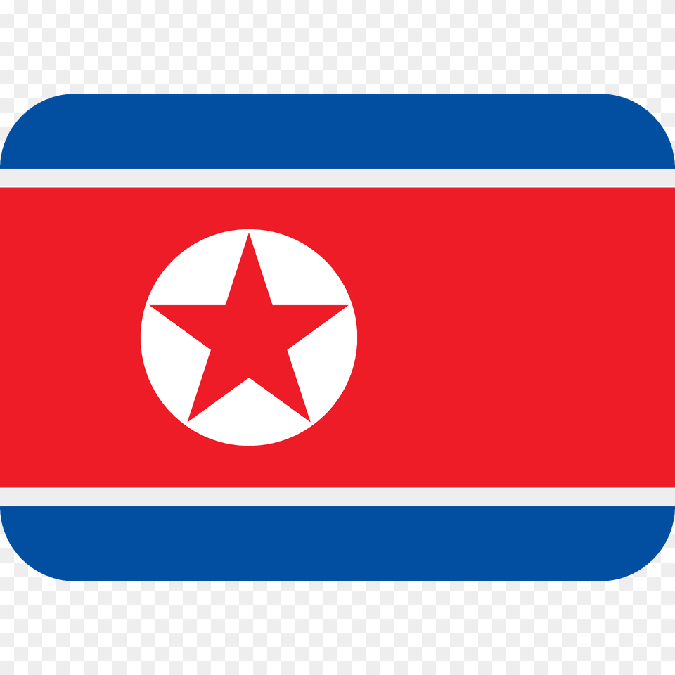 North Korea Flag Emoji Clipart, Symbol, First Aid Free Png Download