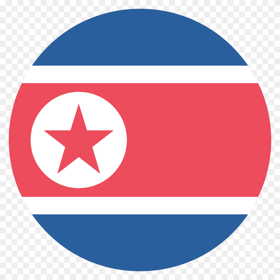 North Korea Flag Emoji Clipart, Logo, Star Symbol, Symbol Png