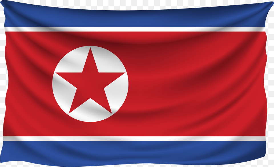 North Korea Flag Transparent, North Korea Flag Free Png