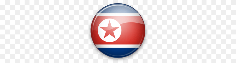 North Korea Icon, Logo, Symbol, Badge, Star Symbol Free Png Download
