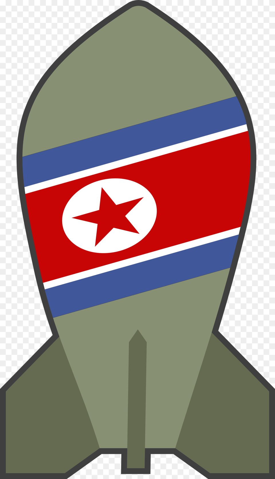 North Korea Nuke Atomic Bomb Cartoon Transparent Free Png