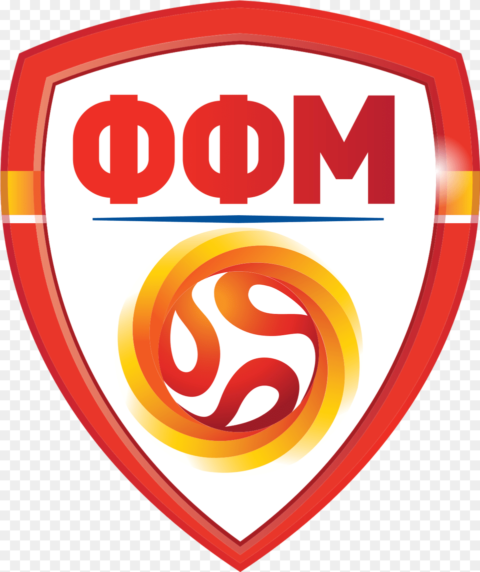 North Macedonia National Football Team Wikipedia North Macedonia National Football Team Logo, Armor, Badge, Symbol, Food Png