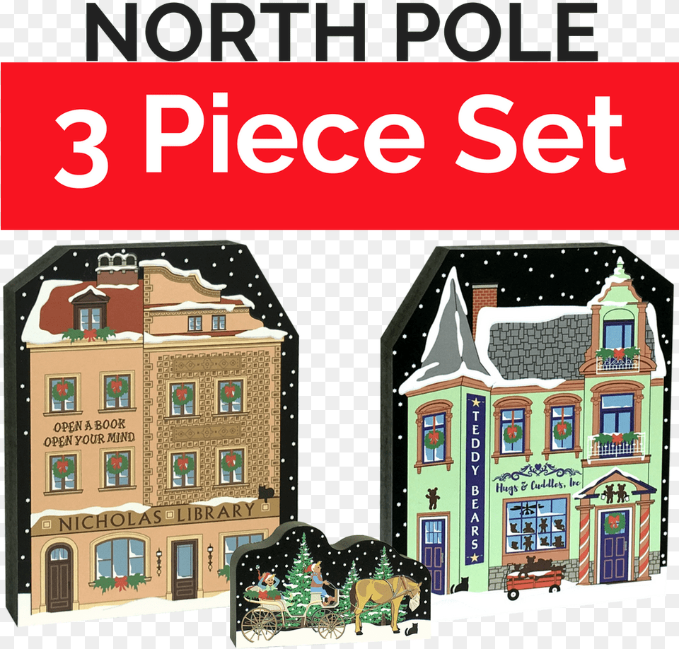 North Pole Anthology Collection Download House, Architecture, Building, City, Neighborhood Free Png