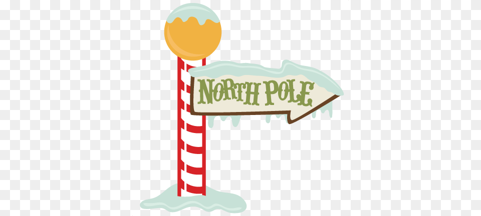 North Pole Sign Santa Claus, Food, Sweets, Outdoors Png