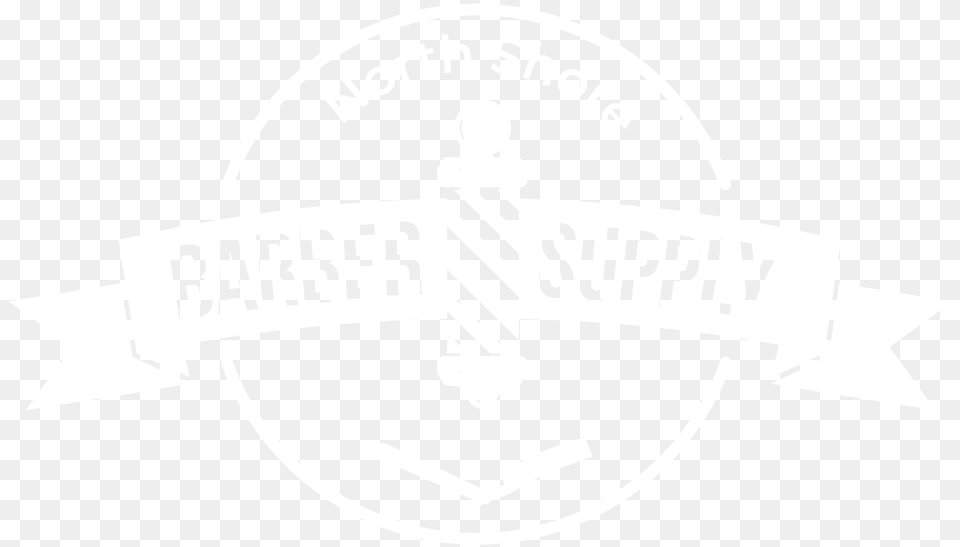North Shore Barber Supply Logo Emblem, Symbol, Scoreboard Free Png