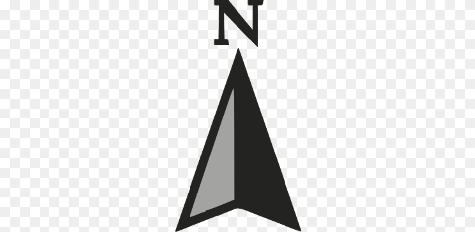 North Sign On Map, Triangle, Cross, Symbol Free Png