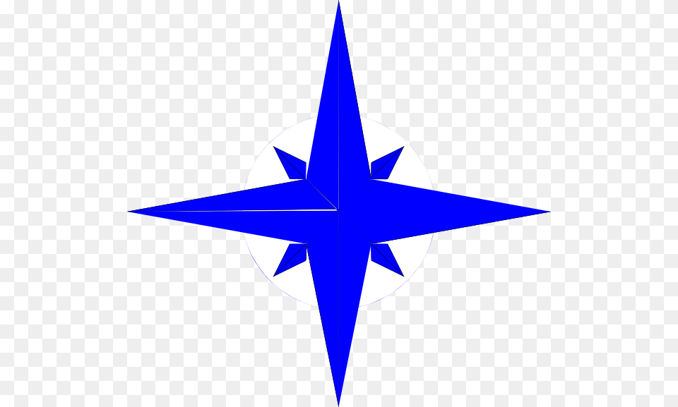 North Star Clipart 4 Point Star, Symbol, Rocket, Weapon, Star Symbol Free Png Download