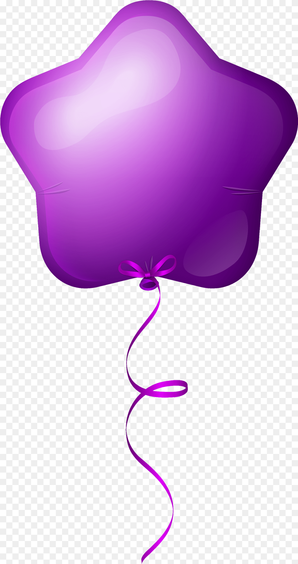 North Star Clipart Cause And Effects Star Balloon Clipart, Purple Free Png