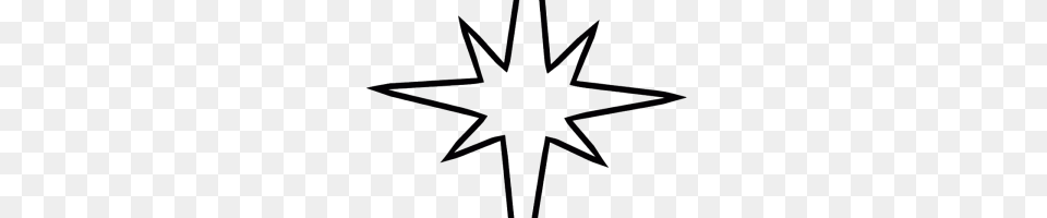 North Star Clipart Clipart Station, Star Symbol, Symbol, Cross Free Transparent Png