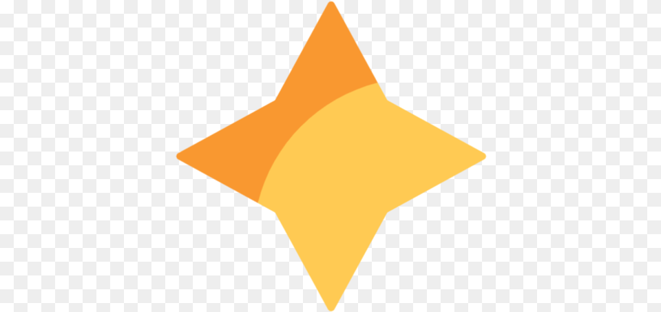 North Star Icon Symbol In Svg Format Orange Diamond Emoji, Star Symbol, Person Free Png Download