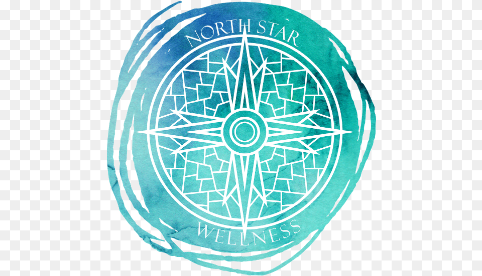 North Star Wellness Circle, Compass Free Png Download