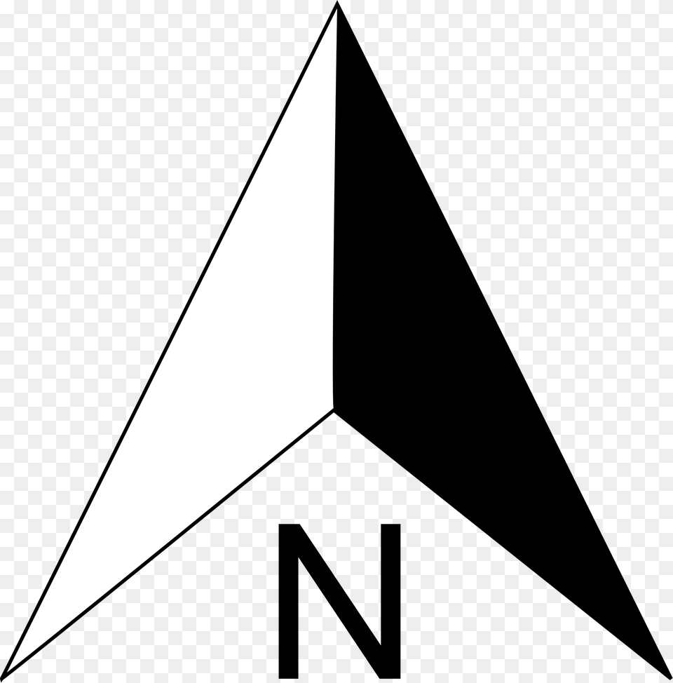 North Symbol Jpg, Triangle, Blade, Dagger, Knife Png Image