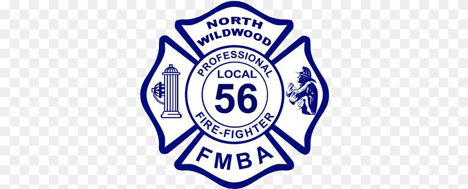 North Wildwood Fmba Local 56 Language, Badge, Logo, Symbol, Food Png