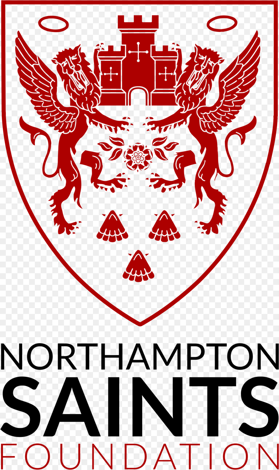 Northampton Saints Logo, Emblem, Symbol, Person Free Png Download