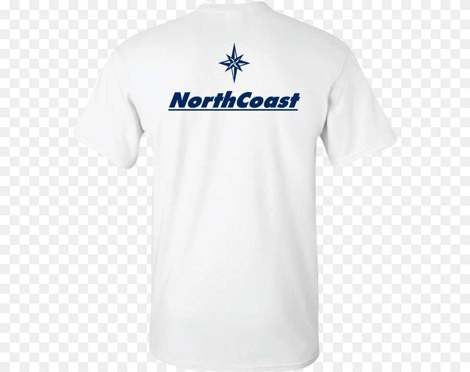 Northcoast Boats Navy Logo Tee Round Neck, Clothing, Shirt, T-shirt Free Png Download