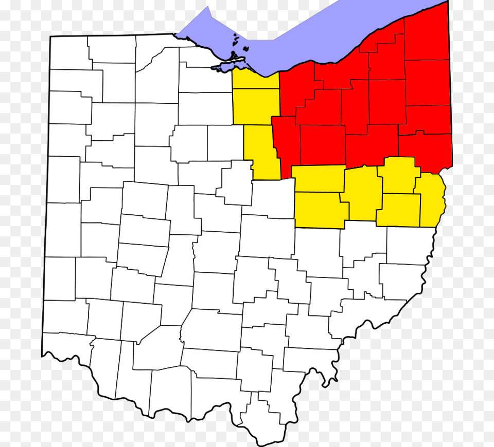 Northeast Ohio, Chart, Plot, Map, Atlas Free Png