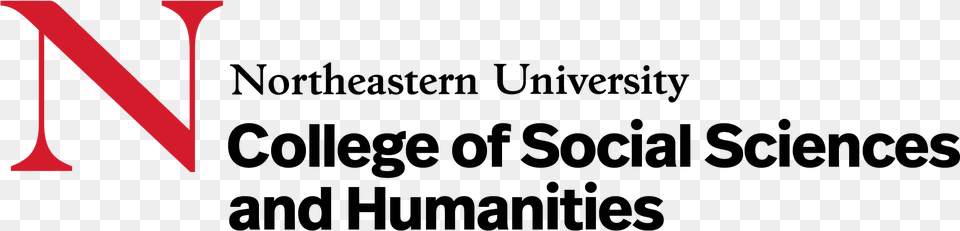 Northeaster University Northeastern College Of Social Sciences And Humanities, Logo, Text Free Transparent Png