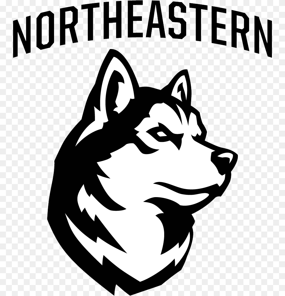 Northeastern Huskies, Stencil, Baby, Person, Pet Free Transparent Png