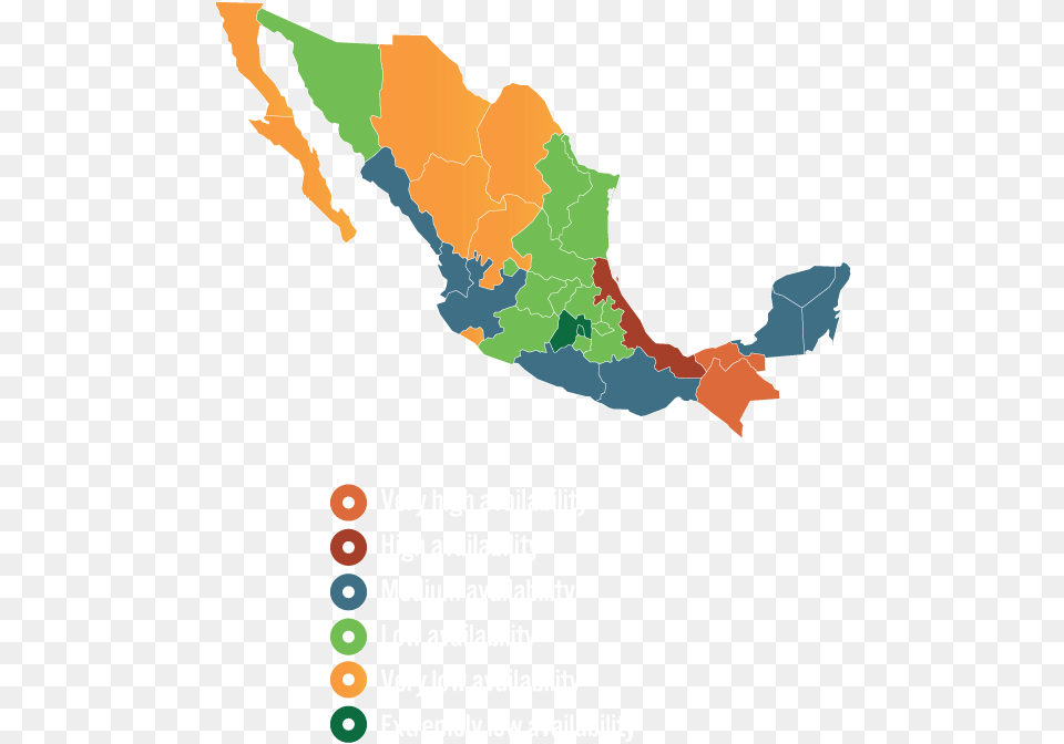 Northern And Southern Mexico Differences, Chart, Plot, Map, Nature Free Png