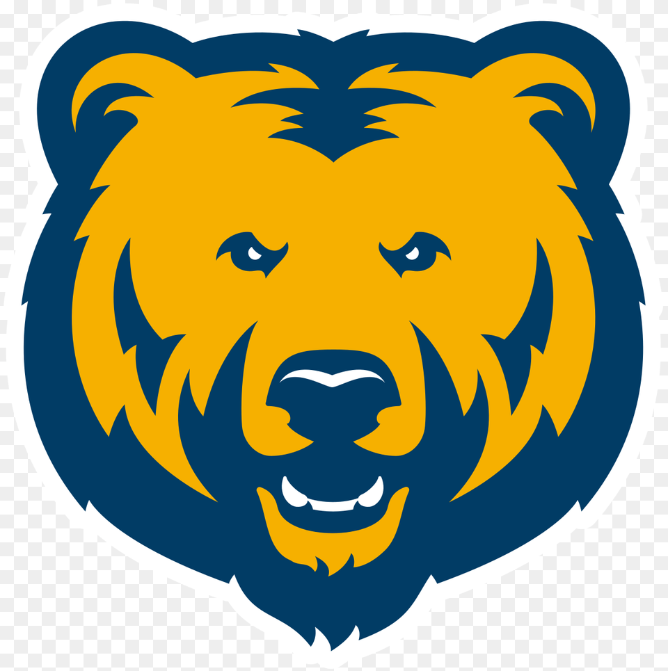 Northern Colorado Bears, Sticker, Logo, Animal, Mammal Free Png Download