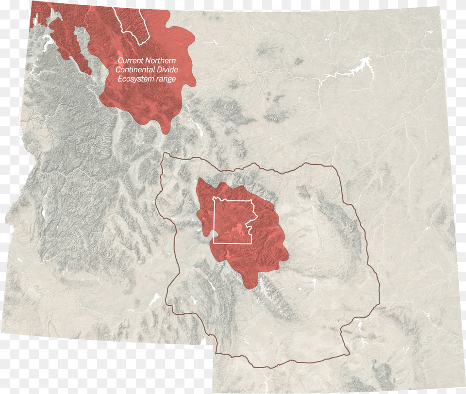 Northern Continental Divide Ecosystem Political Map, Chart, Plot, Flower, Plant Png