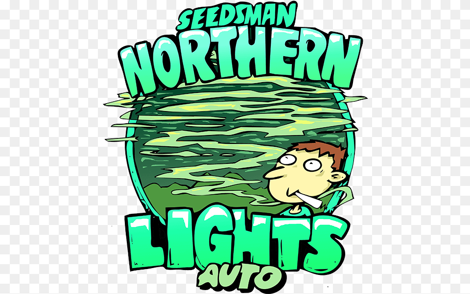 Northern Lights Auto Feminised Cannabis Seeds By Seedsman Northern Lights Auto Seedsman, Green, Water, Pond, Outdoors Free Transparent Png