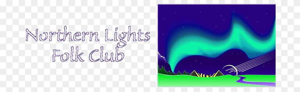 Northern Lights Folk Club Mile House, Nature, Night, Outdoors, Sky Png Image