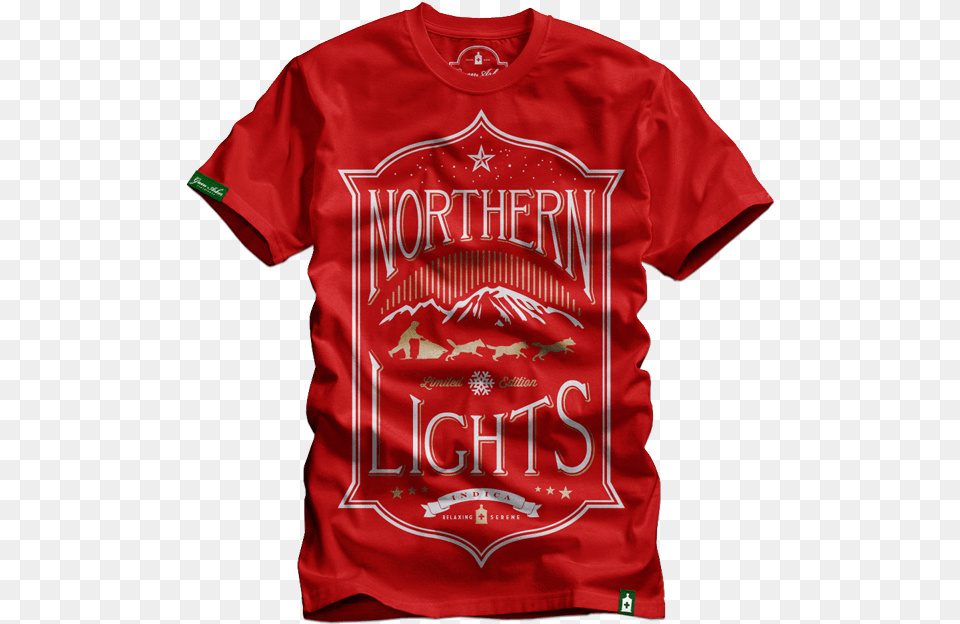 Northern Lights Pineapple Express Strain Shirt, Clothing, T-shirt, Jersey Free Png