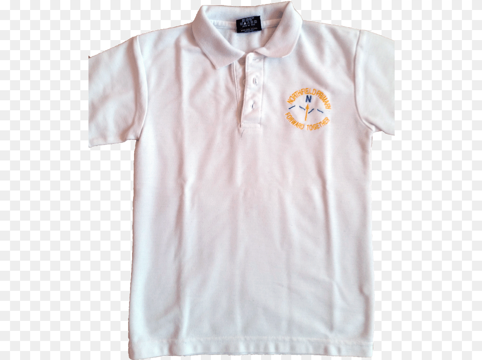 Northfield Primary White Polo Polo Shirt, Clothing, T-shirt, Long Sleeve, Sleeve Free Transparent Png