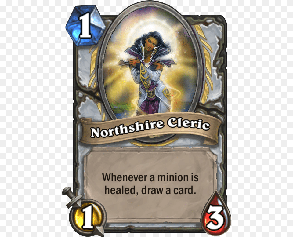 Northshire Cleric Hearthstone Elemental Cards, Adult, Person, Female, Woman Png
