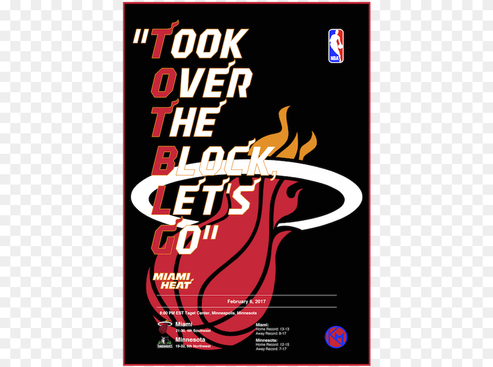 Northwest Miami Heat Nba 34x70 Oversized Cotton Beach, Advertisement, Poster, Food, Ketchup Free Png