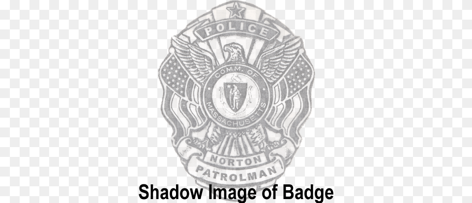 Norton Ma Police Shield Emblem, Badge, Logo, Symbol, Person Free Png