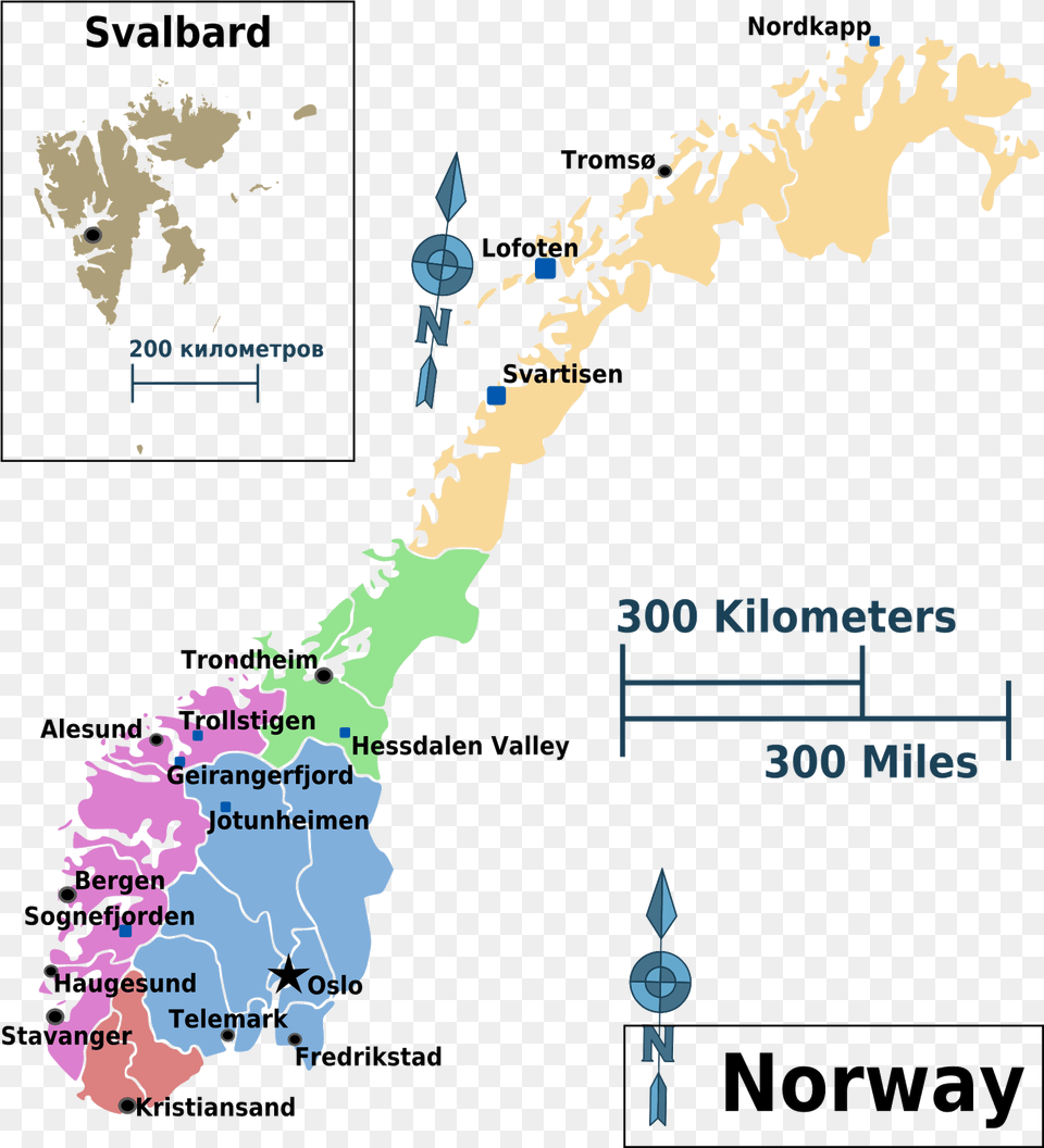 Norway Regions Map Norway Map, Plot, Chart, Atlas, Diagram Free Png Download