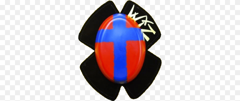 Norwegian Flag Isle Of Man Knee Sliders, Badge, Logo, Symbol, Ball Png Image