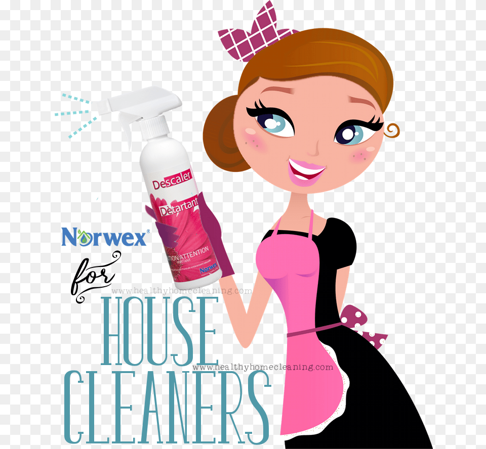 Norwex For House Cleaners Cartoon Cleaning, Advertisement, Person, Baby, Face Free Png