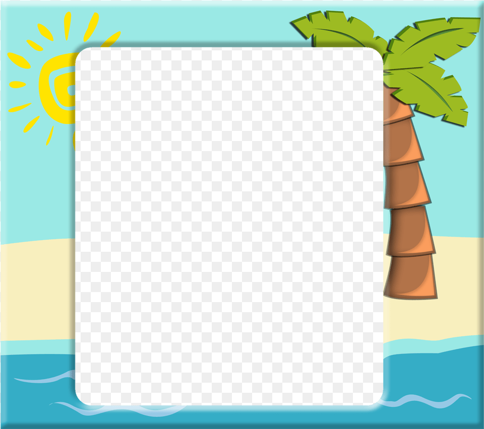 Nos Apps Templates Category Beach Photo Frame, Computer, Electronics, Laptop, Pc Png